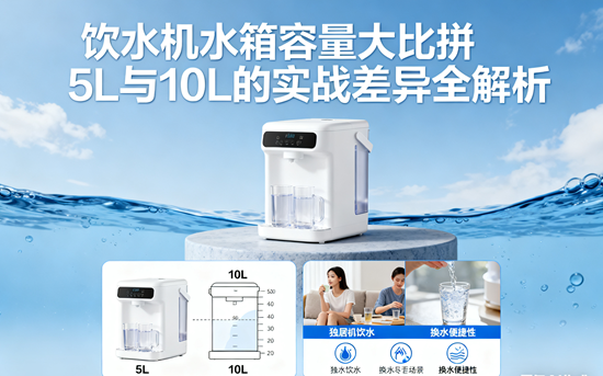 飲水機水箱容量大比拼：5L與10L的實戰差異全解析