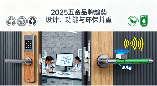 2025五金品牌趨勢：設計、功能與環保并重