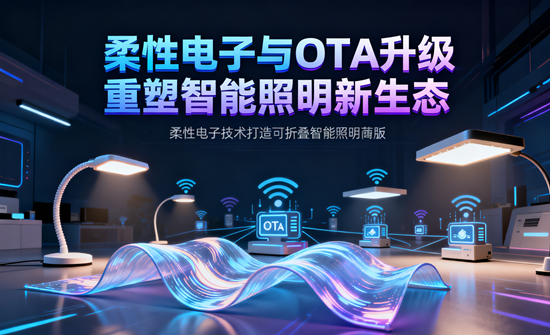 燈帶創新技術突破：柔性電子與OTA升級重塑智能照明新生態
