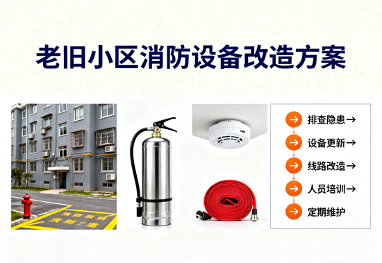 老舊小區(qū)消防設(shè)備改造方案：低成本高效率實(shí)施路徑