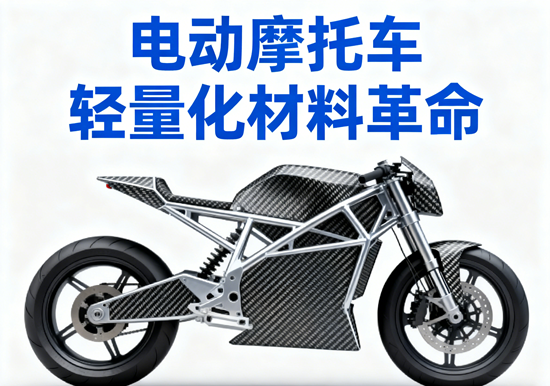 電動摩托車輕量化材料革命：碳纖維應用使車身減重30%
