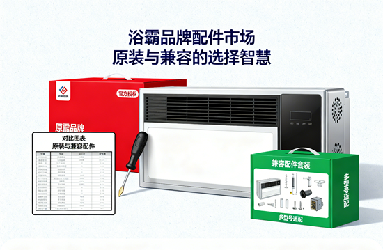 浴霸品牌配件市場：原裝與兼容的選擇智慧