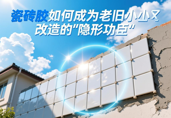 瓷磚膠如何成為老舊小區改造的
